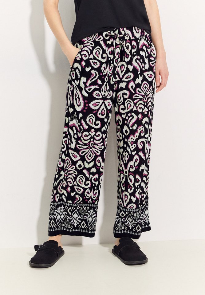 Cecil Culotte mit Ornament Muster günstig online kaufen