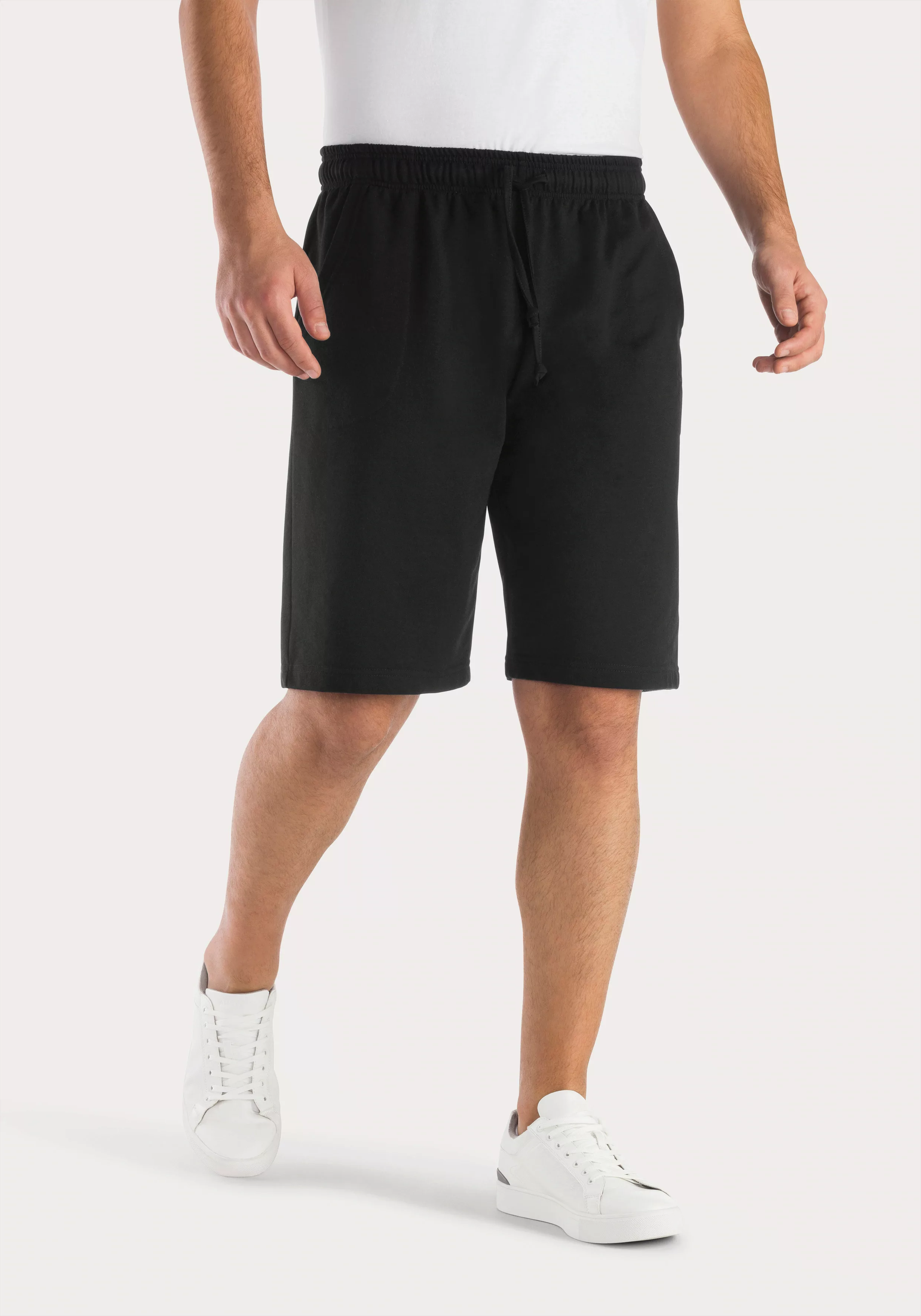 KangaROOS Sweatshorts kurze Jogginghose aus weicher Sweatware mit Kordel günstig online kaufen