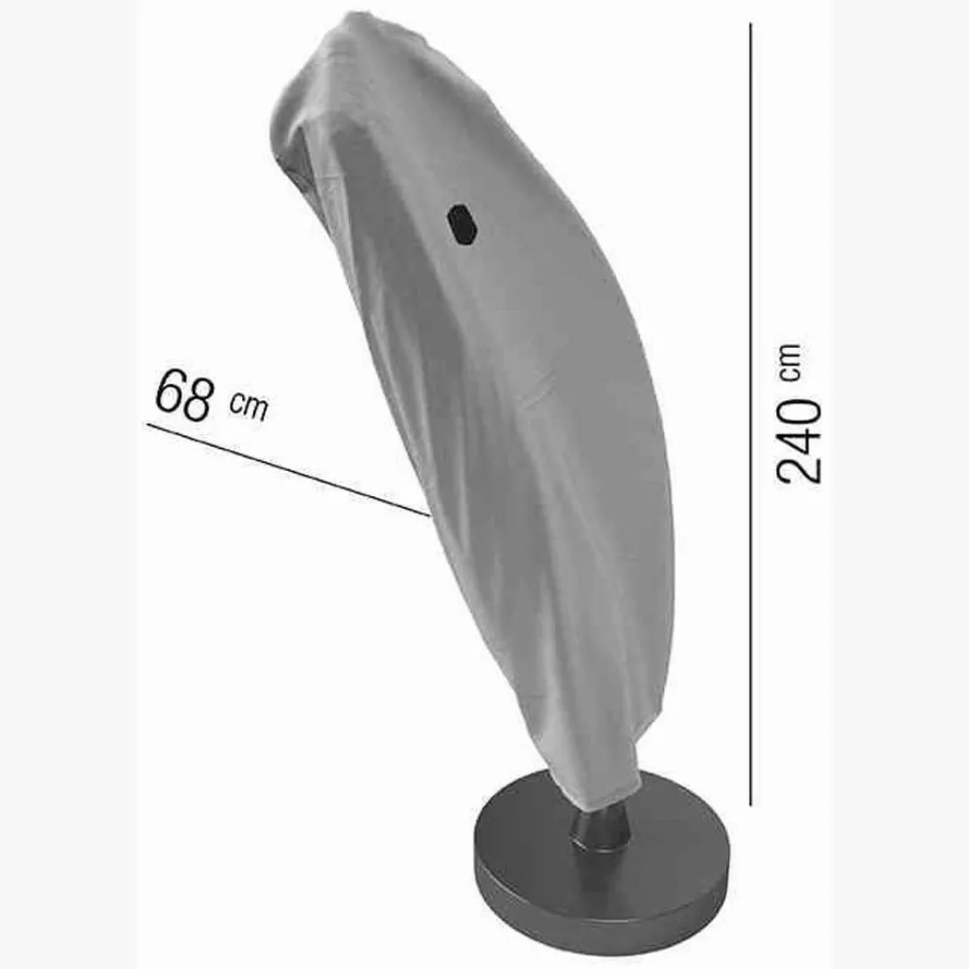 Siena Garden Schutzhülle Ampelschirm AquaShield 68 cm x 240 cm günstig online kaufen