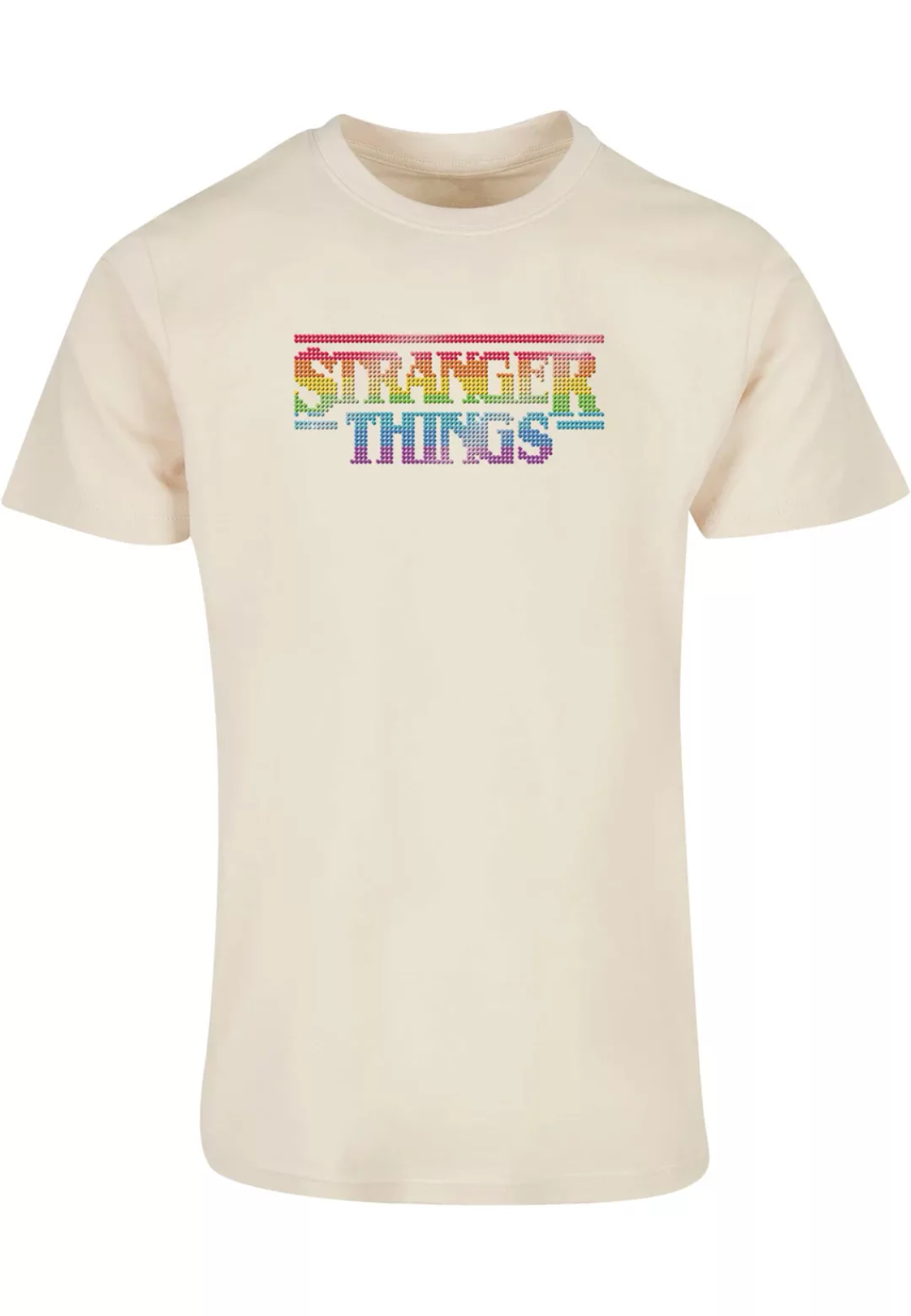 ABSOLUTE CULT T-Shirt "ABSOLUTE CULT Herren Stranger Things - Rainbow Dot L günstig online kaufen