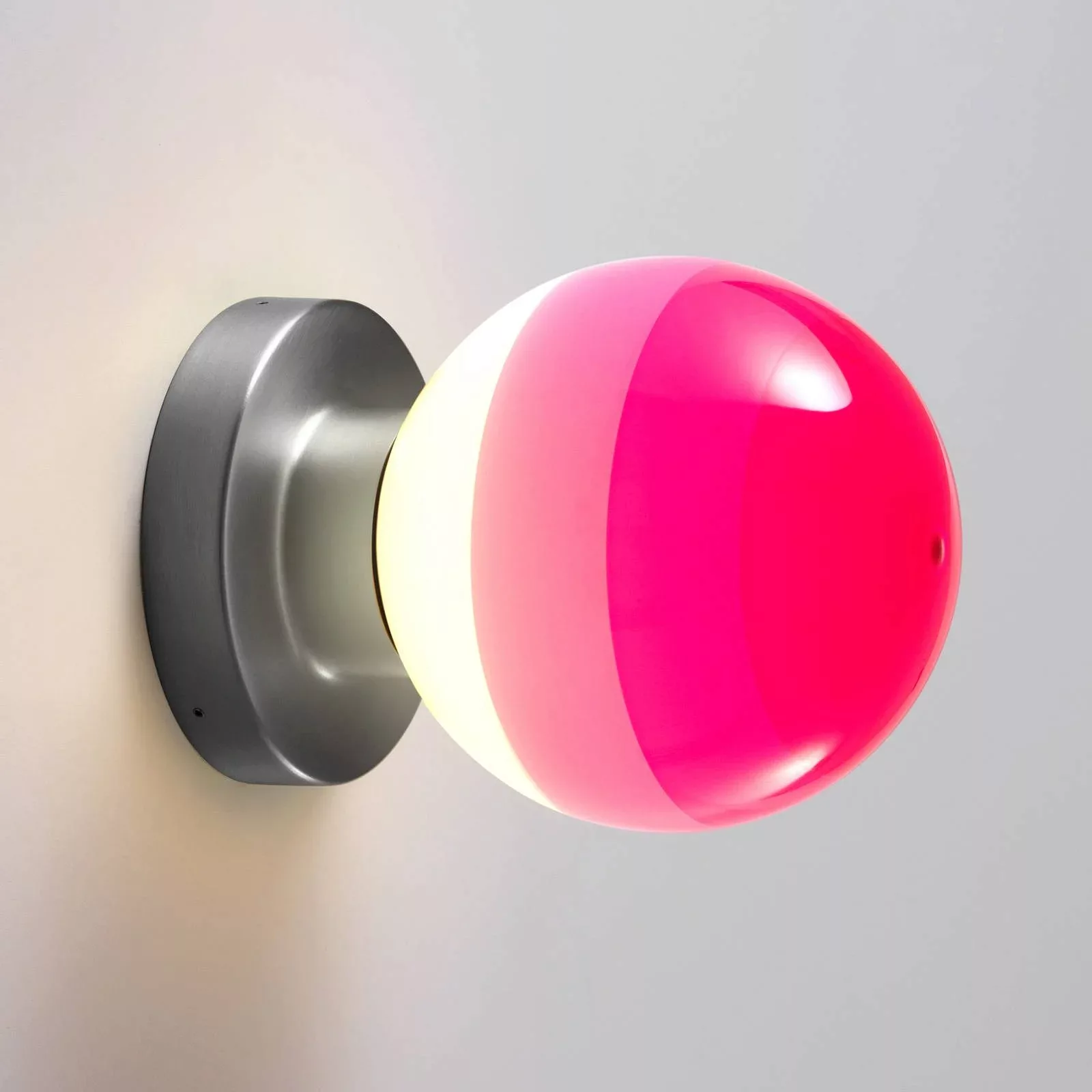 MARSET Dipping Light A2 LED-Wandlampe, rosa/grau günstig online kaufen