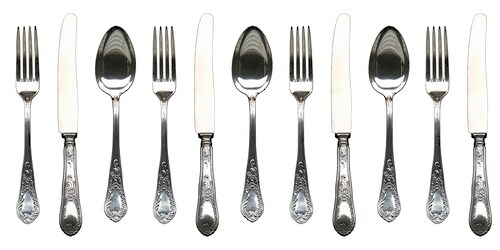 Architects Paper Fototapete »Cutlery«, Vlies, Wand, Schräge günstig online kaufen