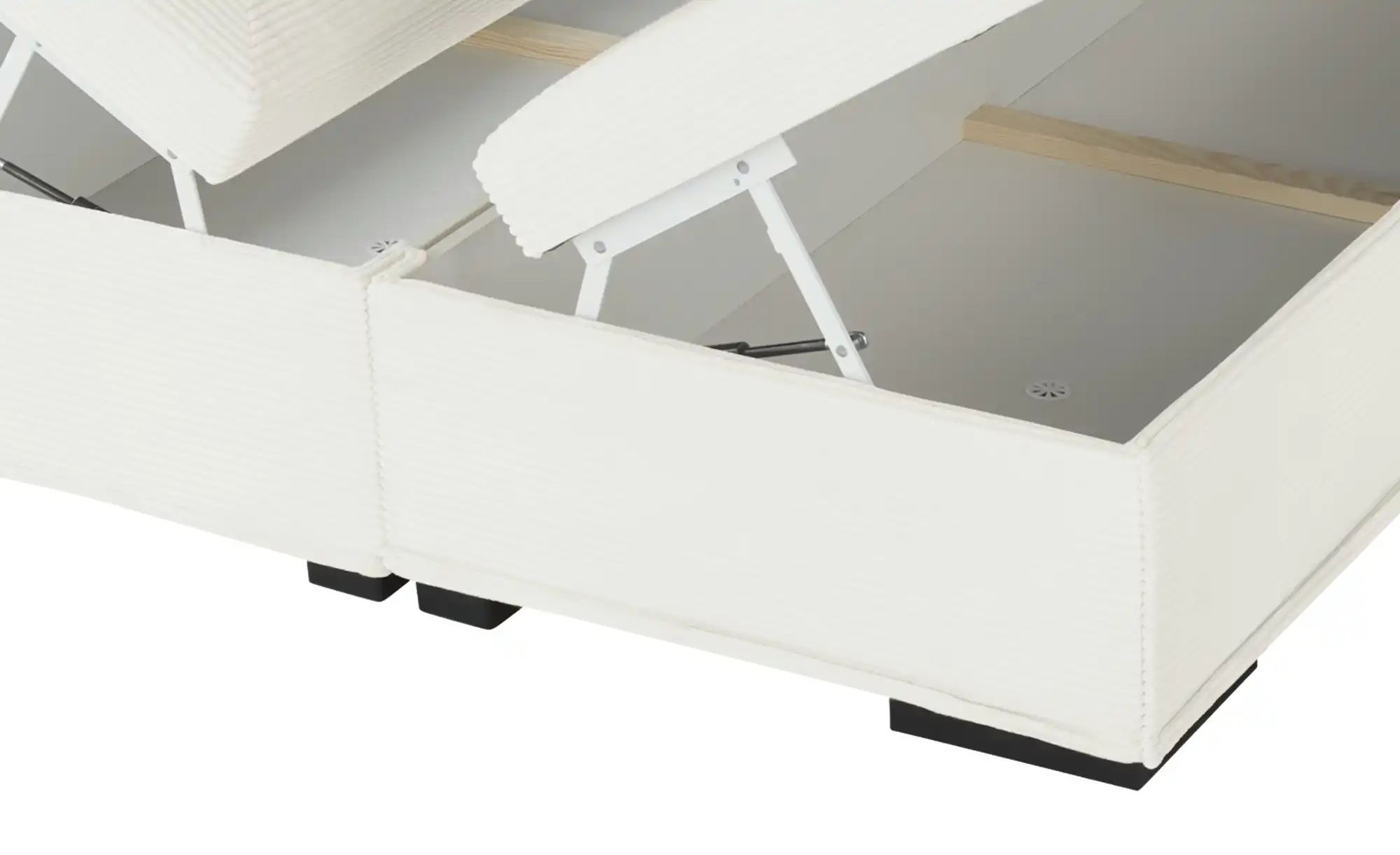 Boxi Boxspringbett mit Bettkasten Boxi Urban ¦ creme ¦ Maße (cm): B: 180 H: günstig online kaufen