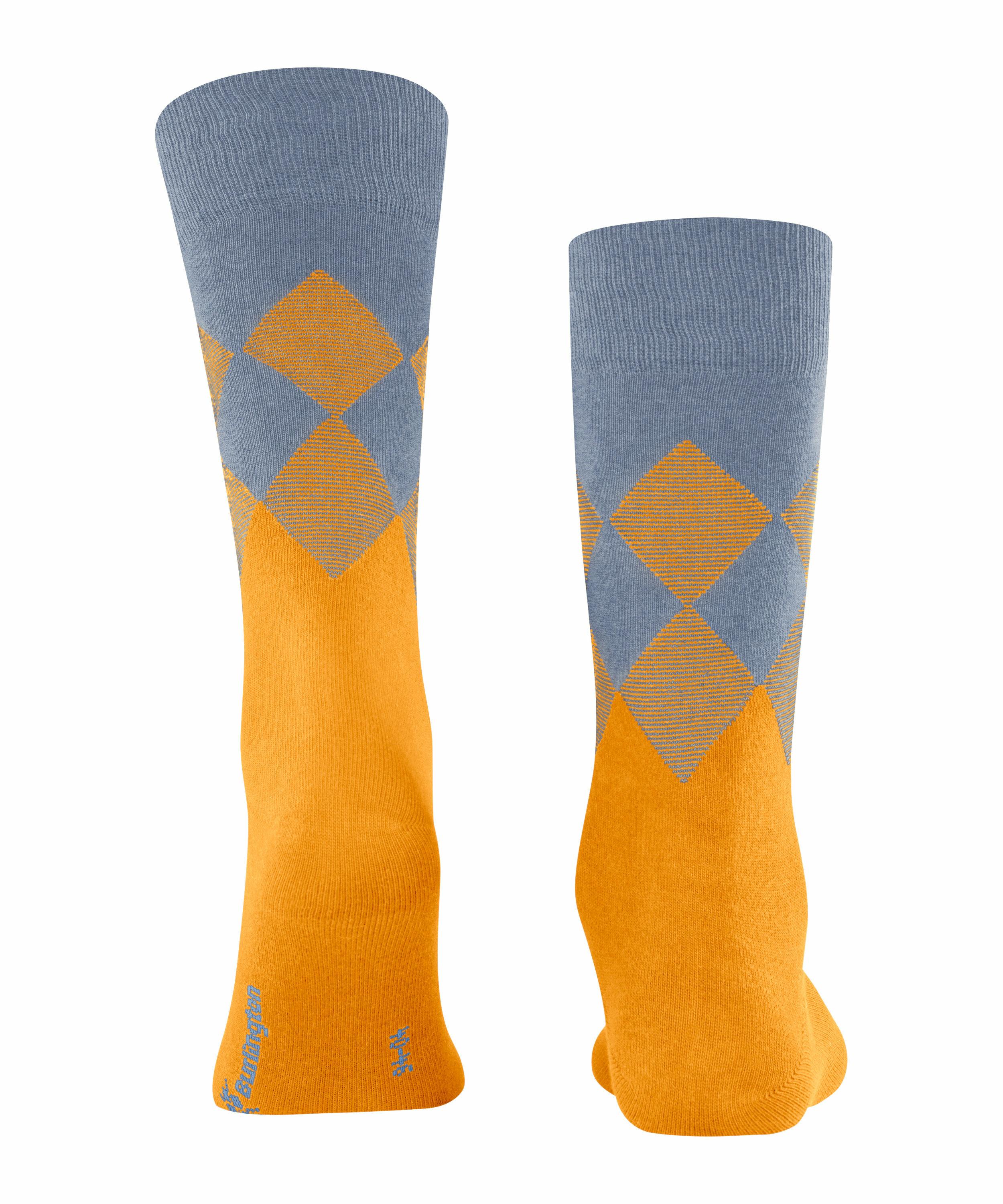 Burlington Hampstead Herren Socken, 40-46, Gelb, Baumwolle, 21912-126702 günstig online kaufen