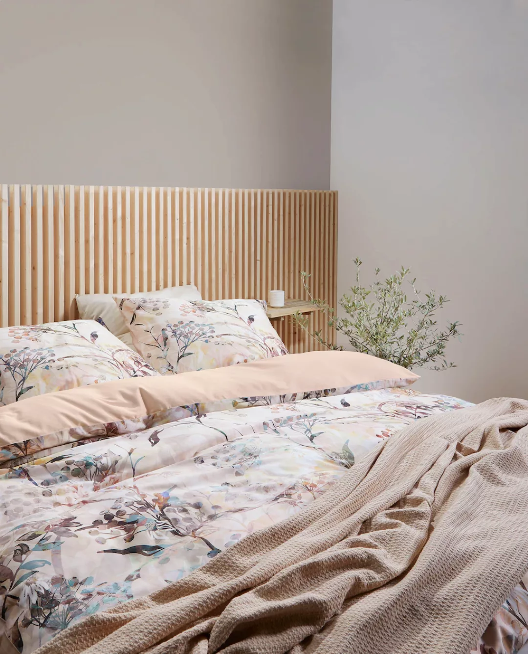 Fleuresse Mako-Satin Bettwäsche Bed Art S Deltana creme günstig online kaufen