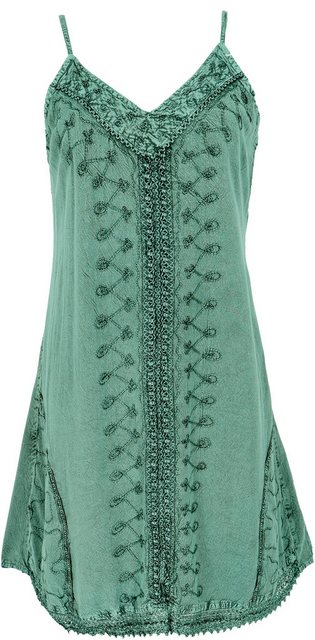 Guru-Shop Midikleid Besticktes indisches Boho Kleid, Sommerkleid,.. alterna günstig online kaufen