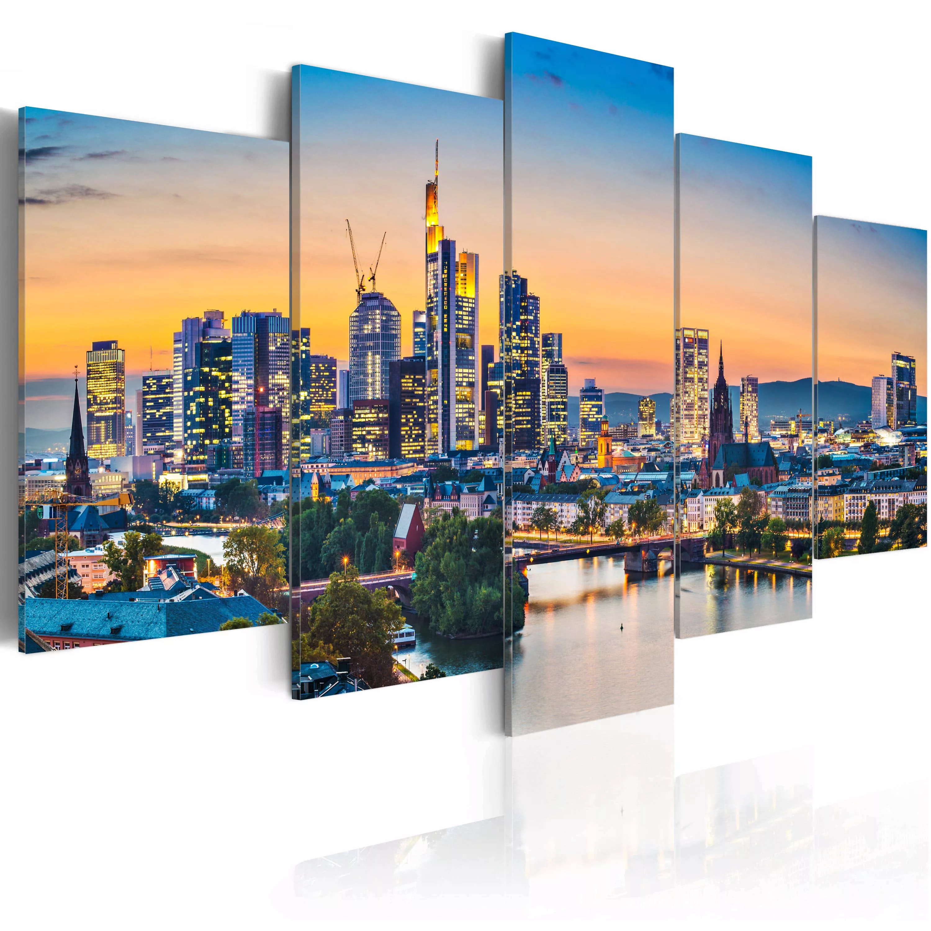 Wandbild - Frankfurt am Main, Germany günstig online kaufen
