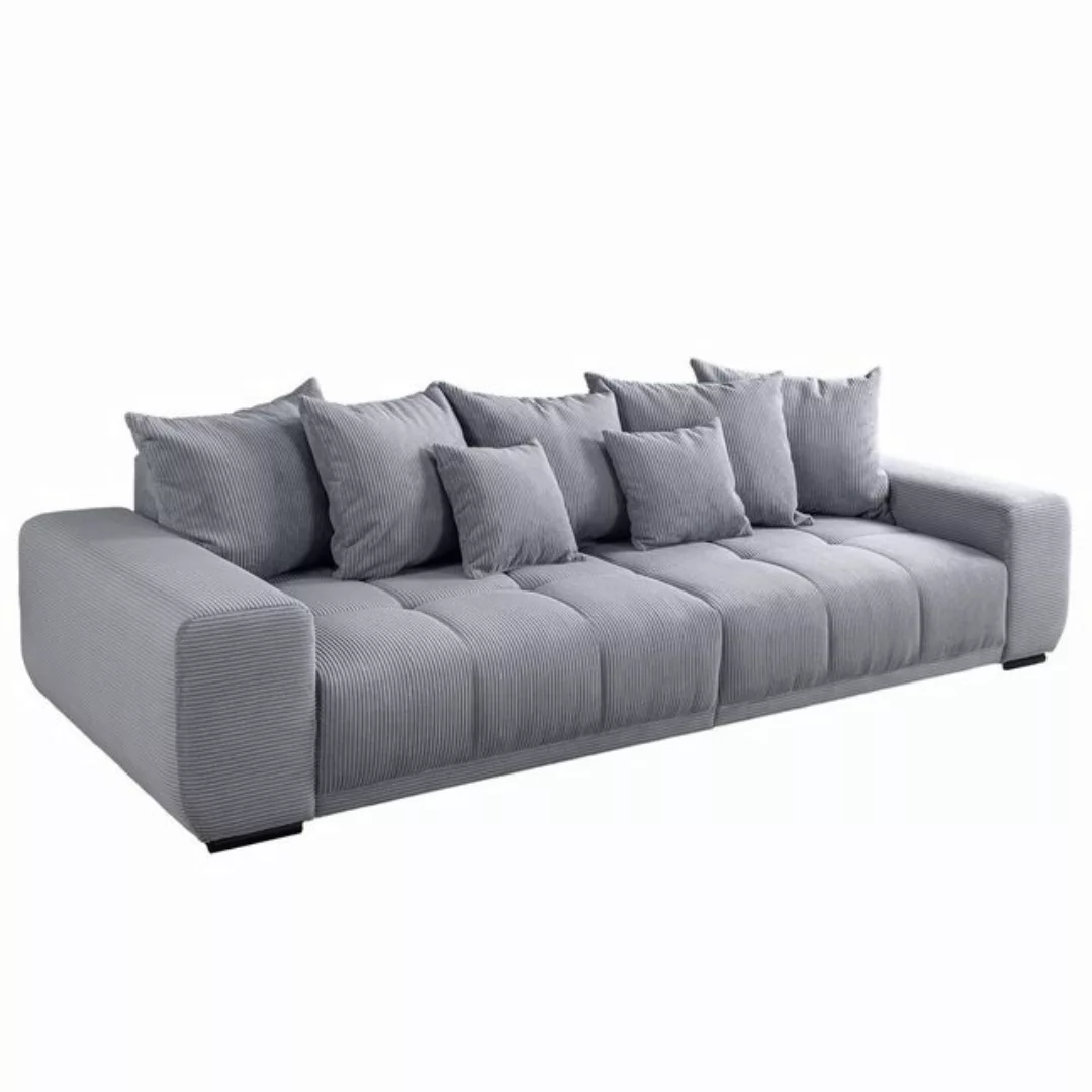 riess-ambiente Big-Sofa ELEGANCIA 285cm hellgrau, Einzelartikel 1 Teile, XX günstig online kaufen