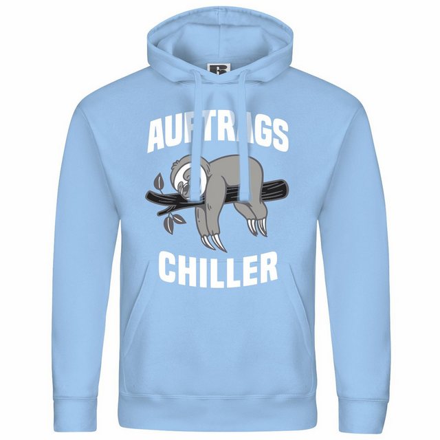 deinshirt Kapuzenpullover Herren Kapuzenpullover Auftrags Chiller Faultier günstig online kaufen