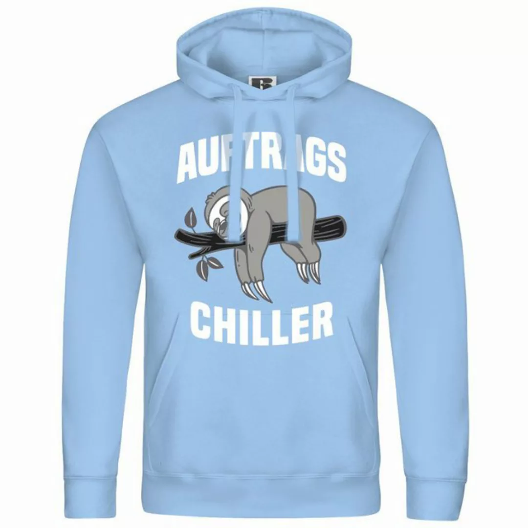 deinshirt Kapuzenpullover Herren Kapuzenpullover Auftrags Chiller Faultier günstig online kaufen