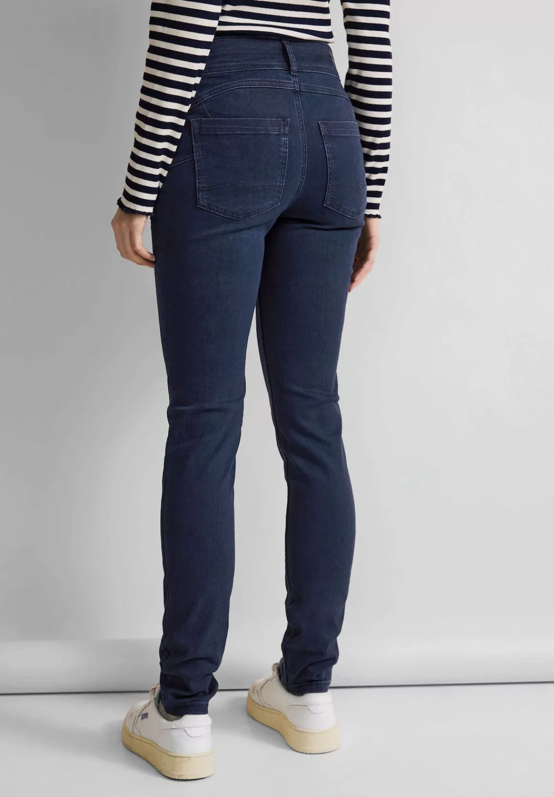 STREET ONE Gerade Jeans, High Waist günstig online kaufen