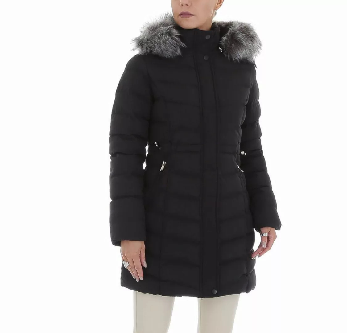 Ital-Design Winterjacke Damen Freizeit (87256459) Kapuze (abnehmbar) Gefütt günstig online kaufen