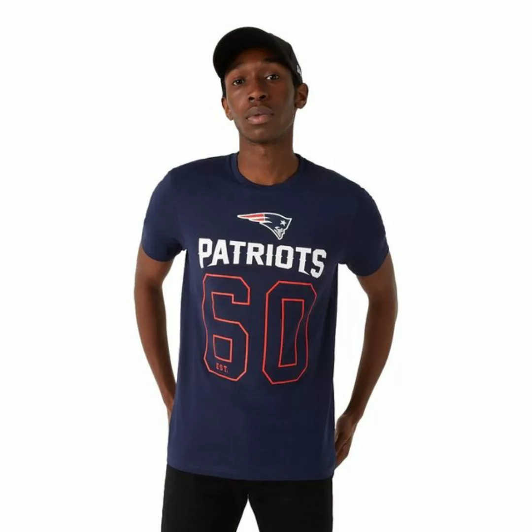 New Era Nfl On Field Graphic New Engalnd Patriots Kurzärmeliges T-shirt M D günstig online kaufen