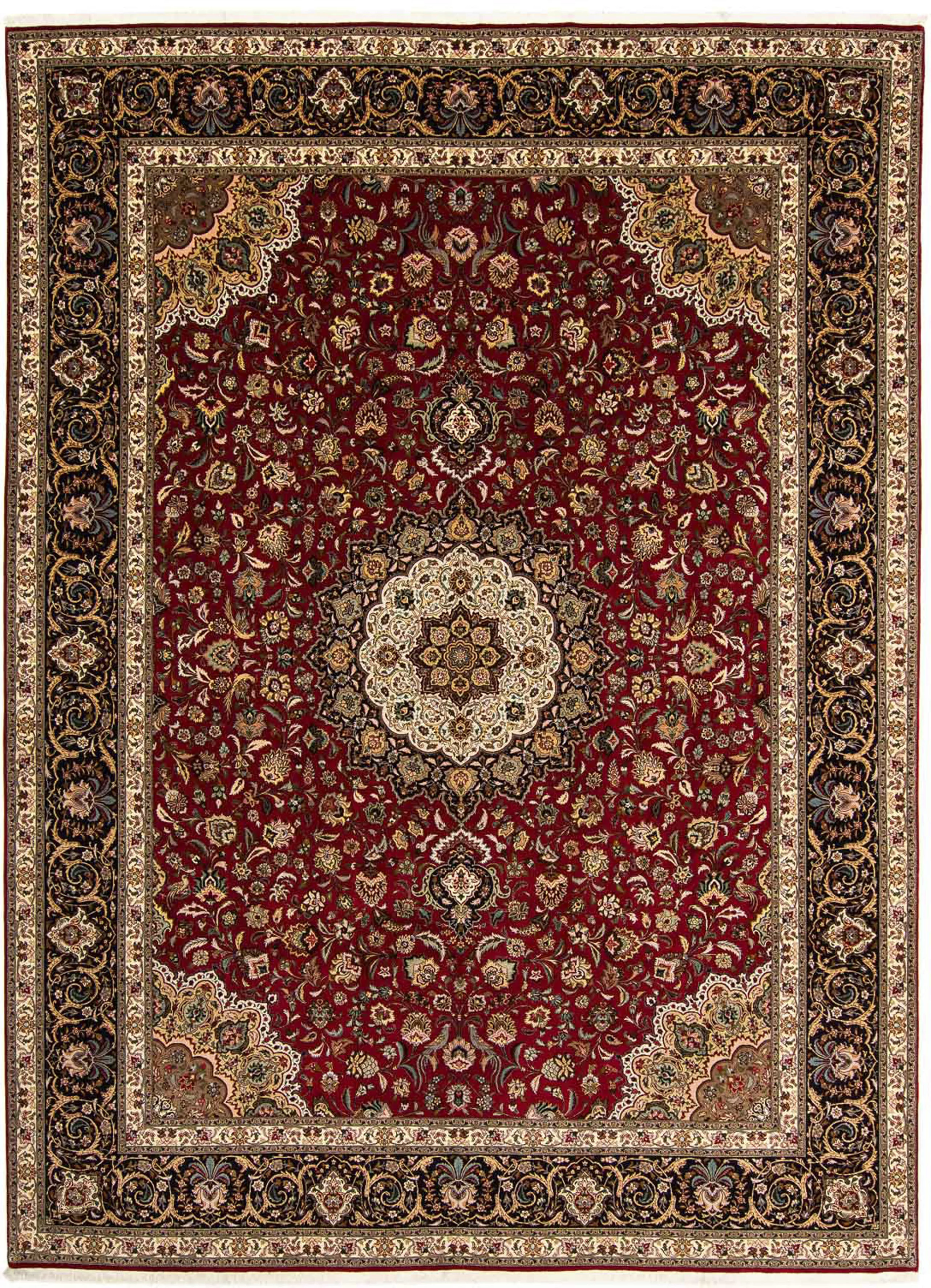 morgenland Orientteppich »Perser - Täbriz - Royal - 411 x 304 cm - dunkelro günstig online kaufen