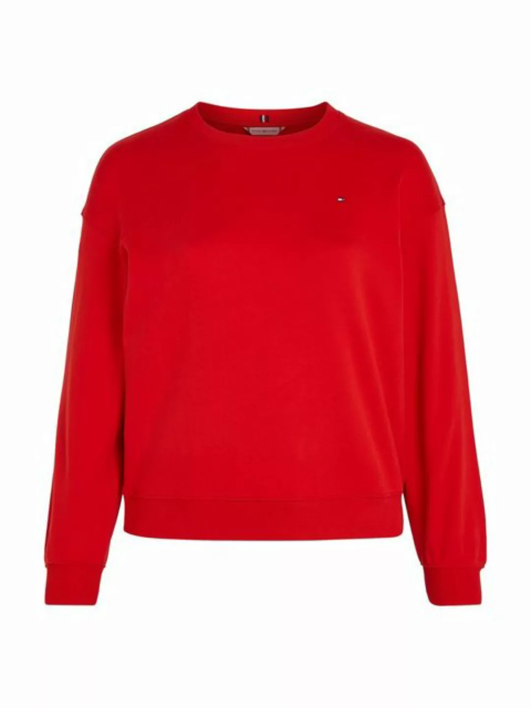 Tommy Hilfiger Curve Sweatshirt CRV REG FLAG ON CHEST SWTSHRT Große Größen günstig online kaufen