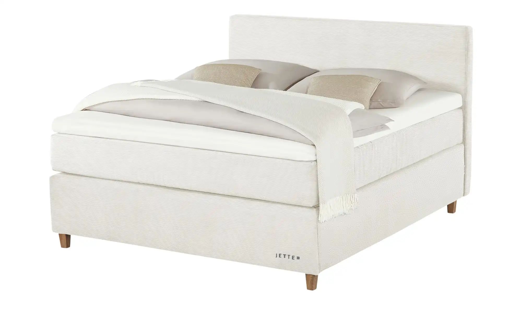 Jette Home Boxspringbett  Jette Flex ¦ creme ¦ Maße (cm): B: 145 H: 120,5 B günstig online kaufen