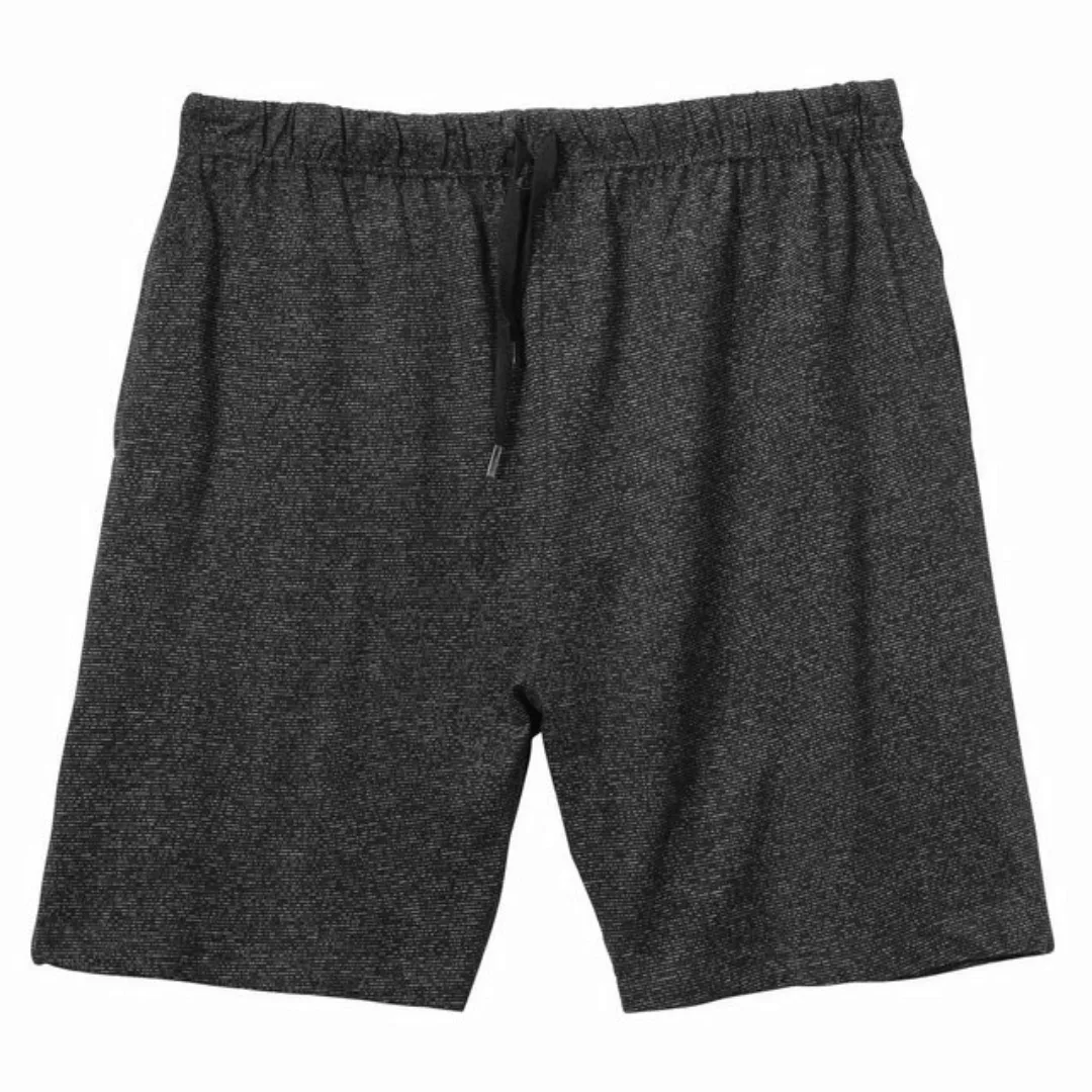 ADAMO Relaxshorts Große Größen Herren Homewear-Hose kurz schwarz melange Ad günstig online kaufen