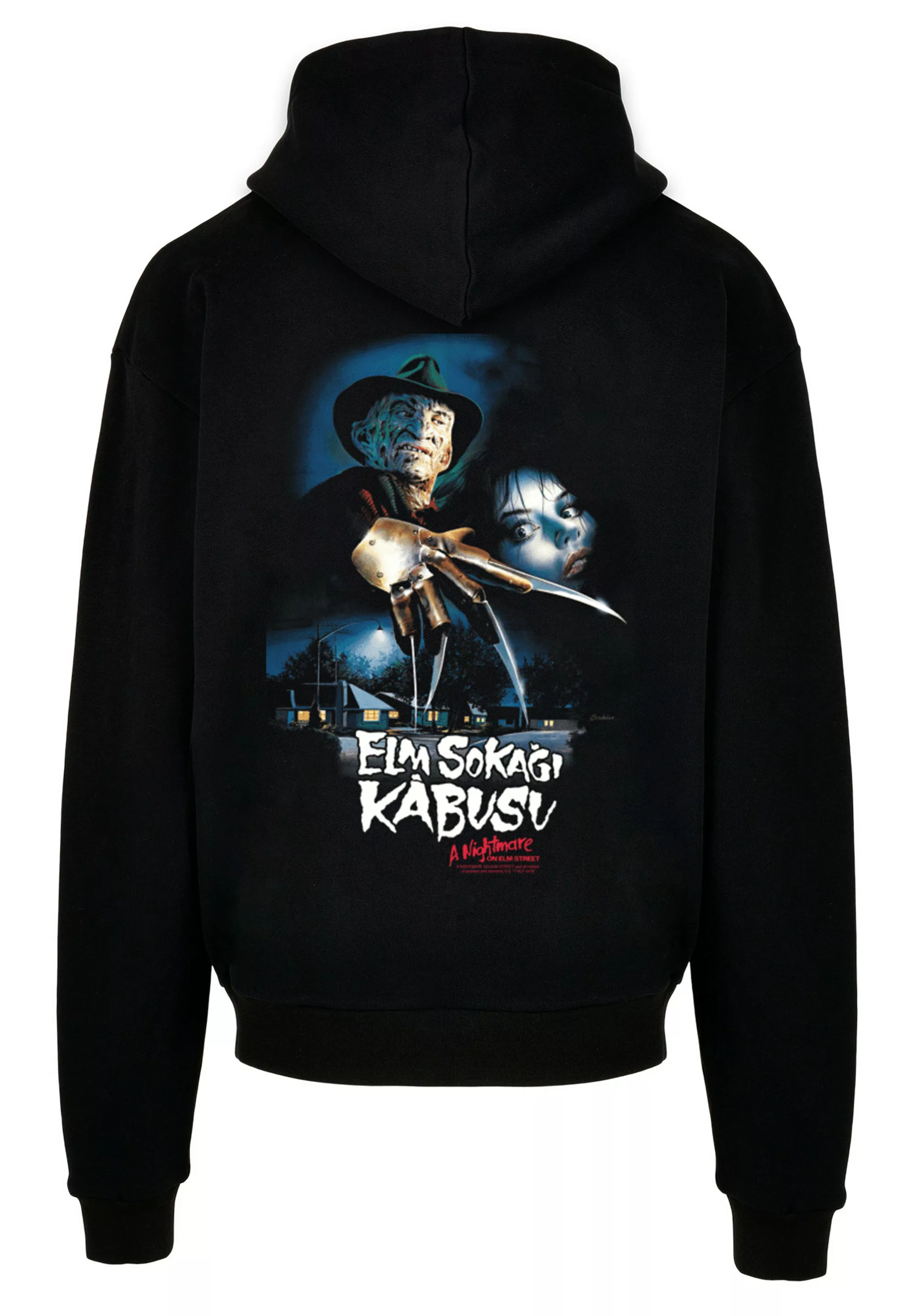 F4NT4STIC Kapuzenpullover "Nightmare On Elm Street Movie Poster Türkisch", günstig online kaufen