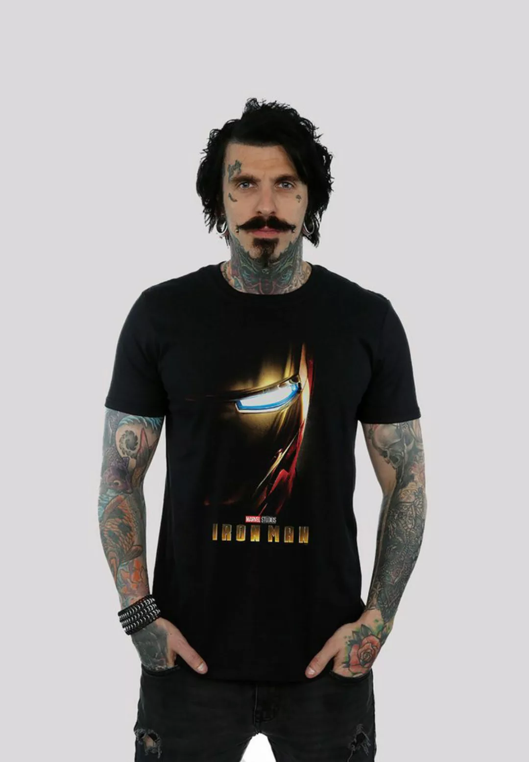 F4NT4STIC T-Shirt Marvel Studios Iron Man Poster Print günstig online kaufen