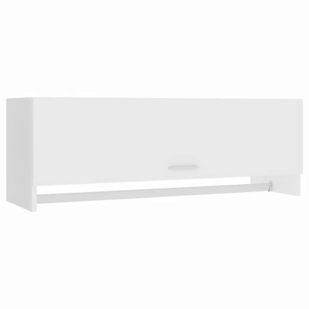 vidaXL Kleiderschrank Mehrzweckschrank Weiß 100x32,5x35 cm Holzwerkstoff günstig online kaufen