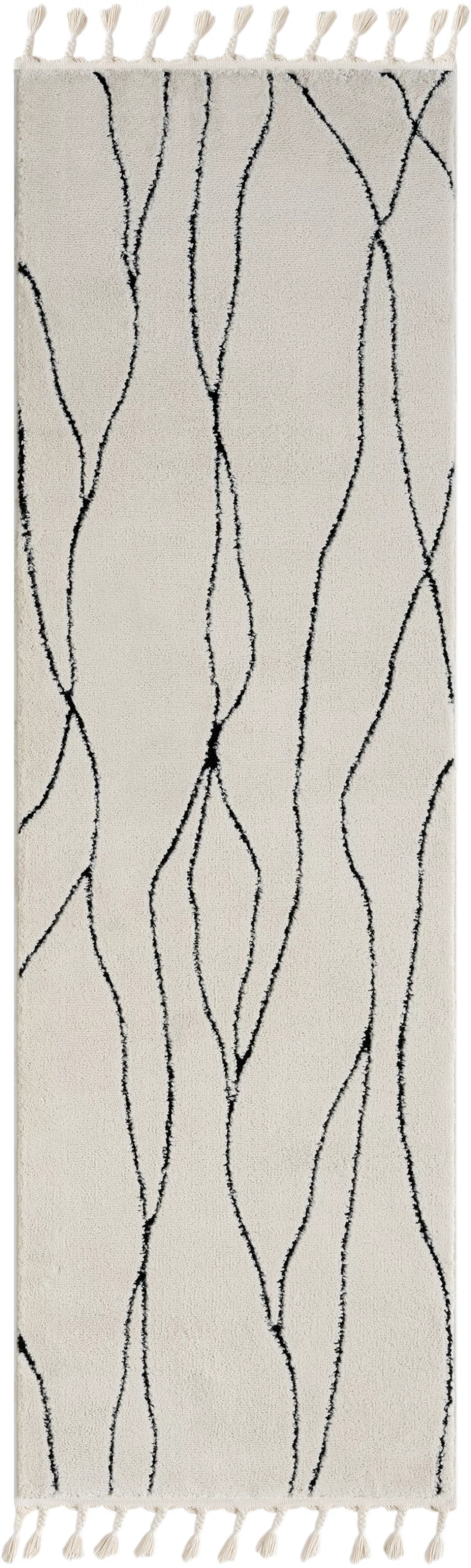Myflair Möbel & Accessoires Hochflor-Läufer »Moroccan Handwrite«, rechtecki günstig online kaufen