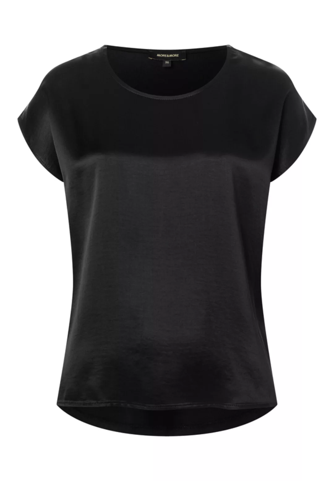 Shirt mit Satinfront, sand günstig online kaufen