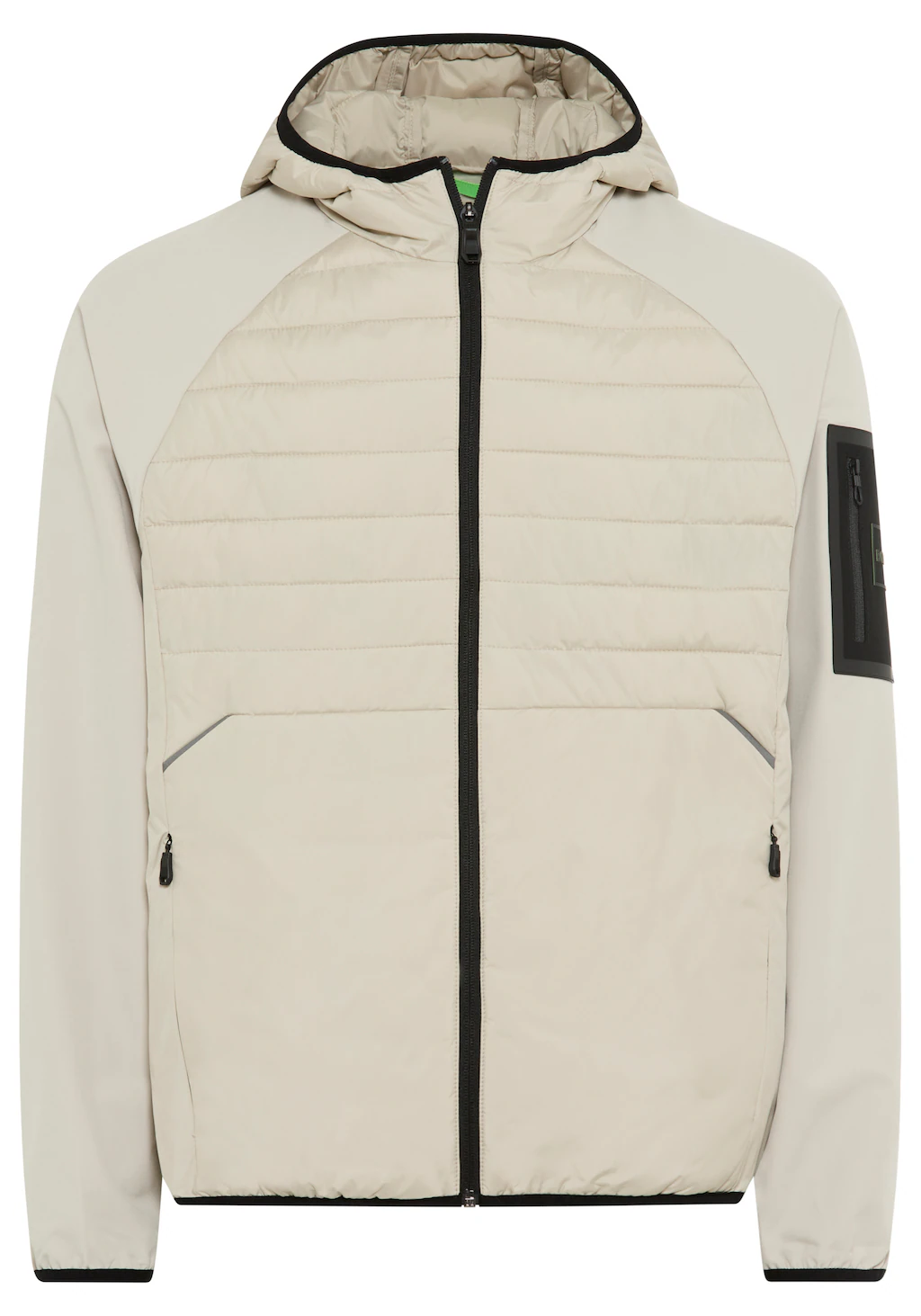 BOSS GREEN Outdoorjacke "J Urbanex Hybrid HD", mit Kapuze, mit soften Stret günstig online kaufen