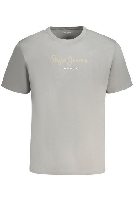 Pepe Jeans T-Shirt Herren Kurzarm T-Shirt Grau Regular Fit aus günstig online kaufen