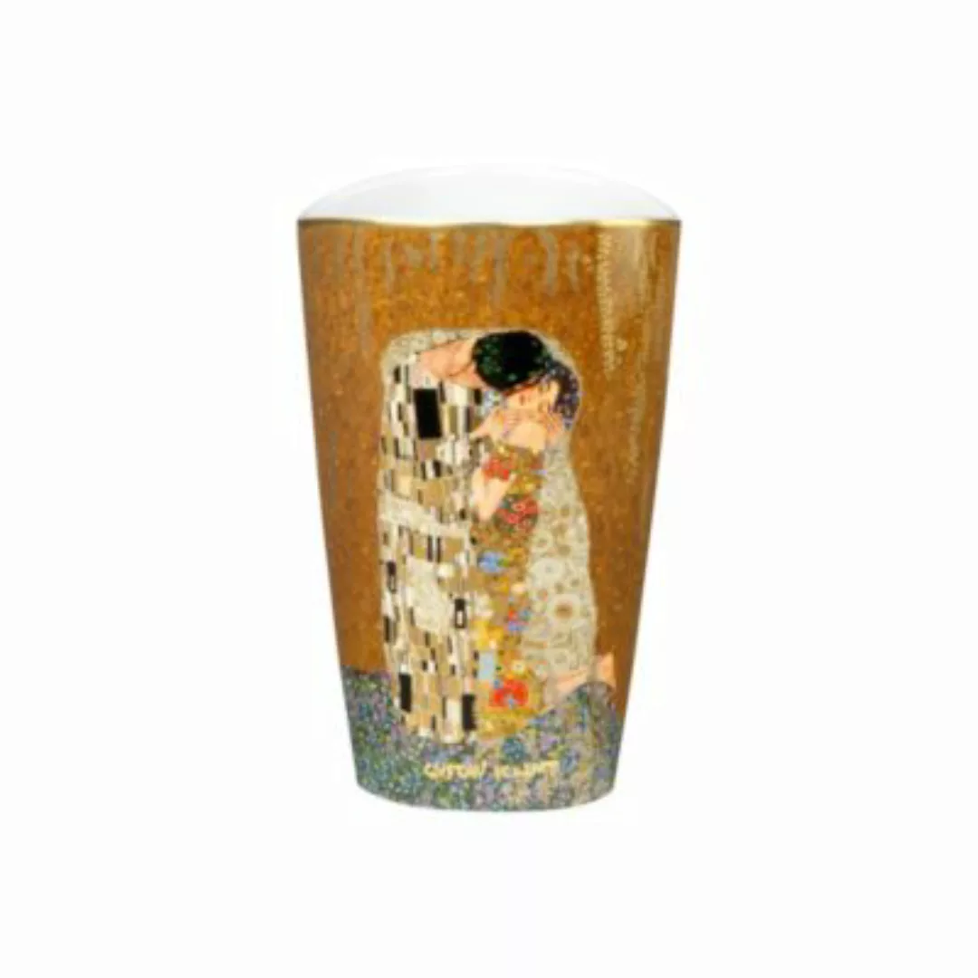 Goebel "Vase ""Der Kuss - Artis Orbis"" H19 cm" gold günstig online kaufen