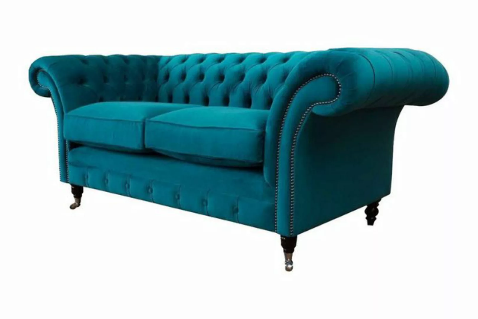 Xlmoebel Sofa Chesterfield 2er Sofa Polster Textil Stoff Neu Couch Schlafpl günstig online kaufen