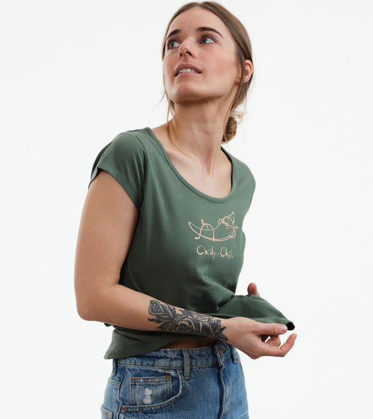 Shirt Asheville Chilly Chili Aus Bio-baumwolle günstig online kaufen