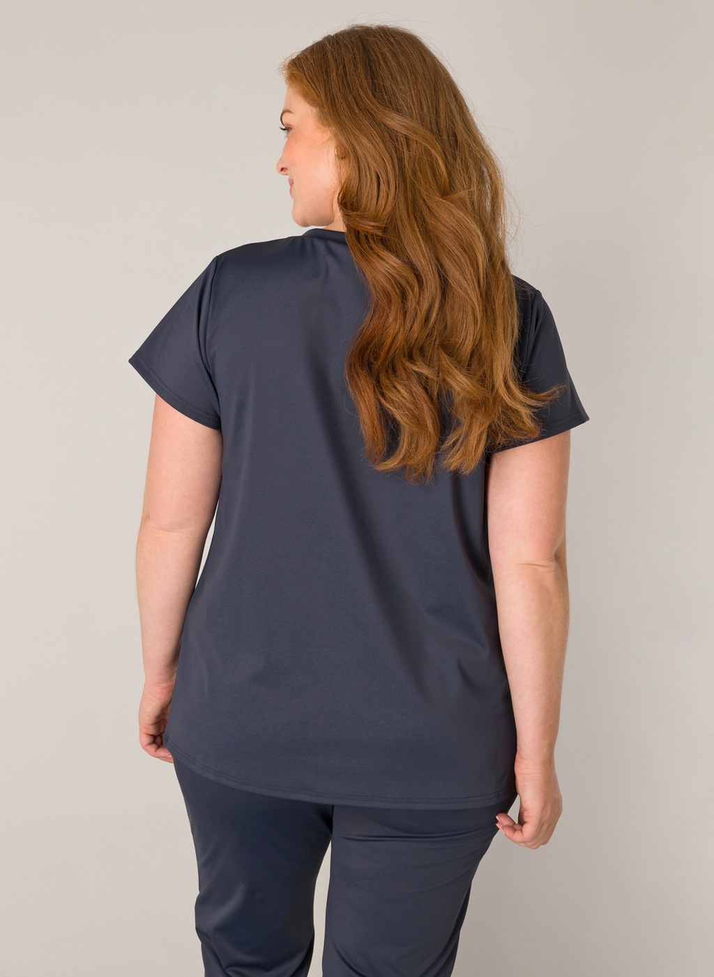 Base Level Curvy V-Shirt "Lilly", mit Stretch günstig online kaufen