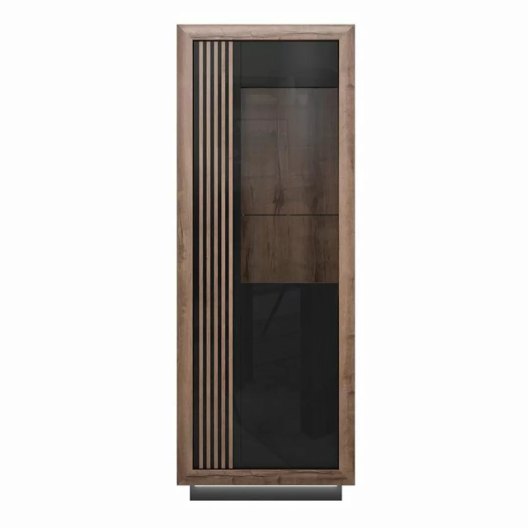 FORTE Highboard "Savona", Höhe 197 cm, inkl. Sockelbeleuchtung günstig online kaufen