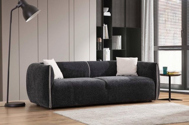 JVmoebel 3-Sitzer Sofa 3 Sitzer Luxus Wohnzimmer Möbel Stoff Couchen Dreisi günstig online kaufen