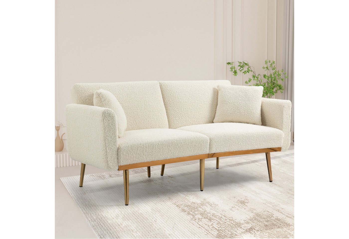 REDOM Sofa Schlafsofa, Akzentsofa, 65.35*30.71*30.31zoll günstig online kaufen