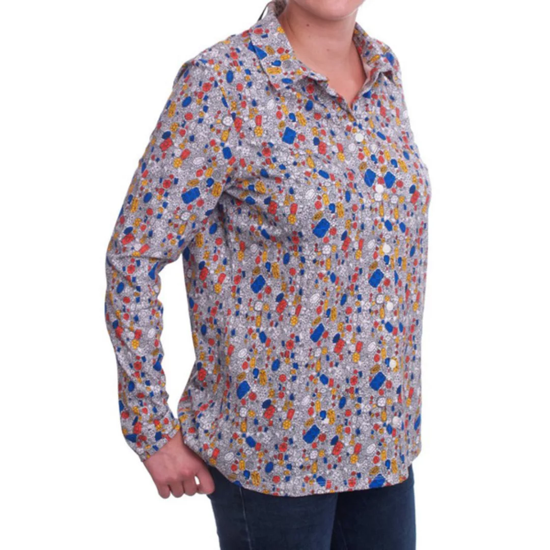 Bluse "Jewel Shirt" Mit Edelsteinmuster günstig online kaufen