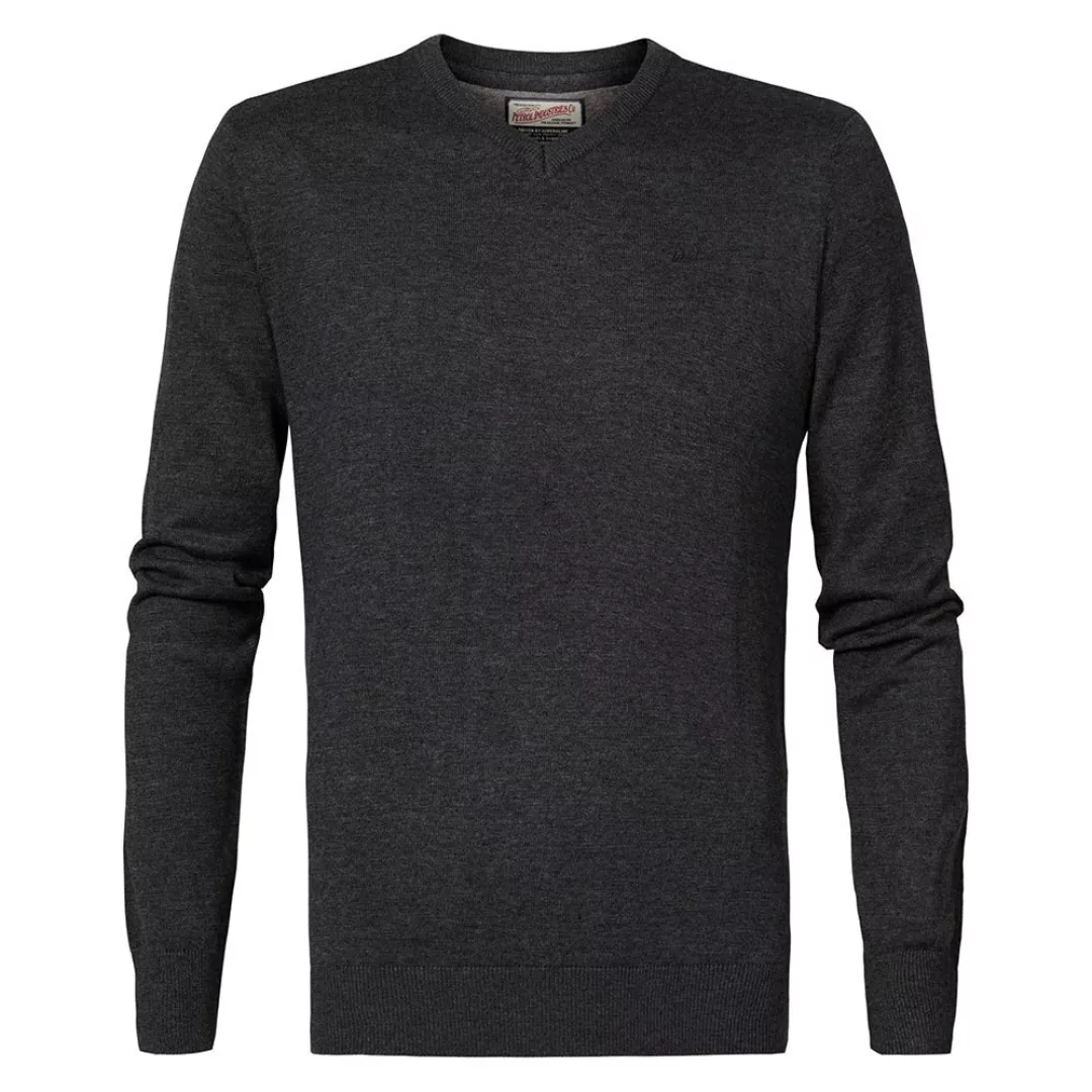 Petrol Industries V-ausschnitt Sweater M Black günstig online kaufen