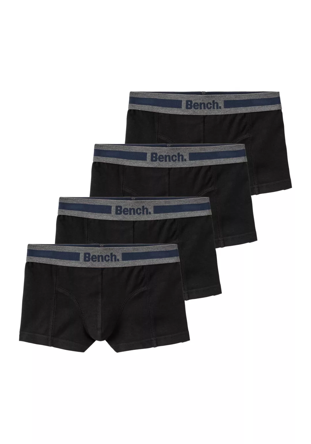 Bench. Boxer, (Packung, 4 St.), mit Overlock-Nähten vorn günstig online kaufen