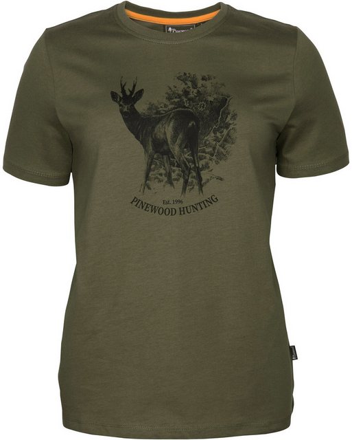 Pinewood T-Shirt Damen T-Shirt Reh günstig online kaufen