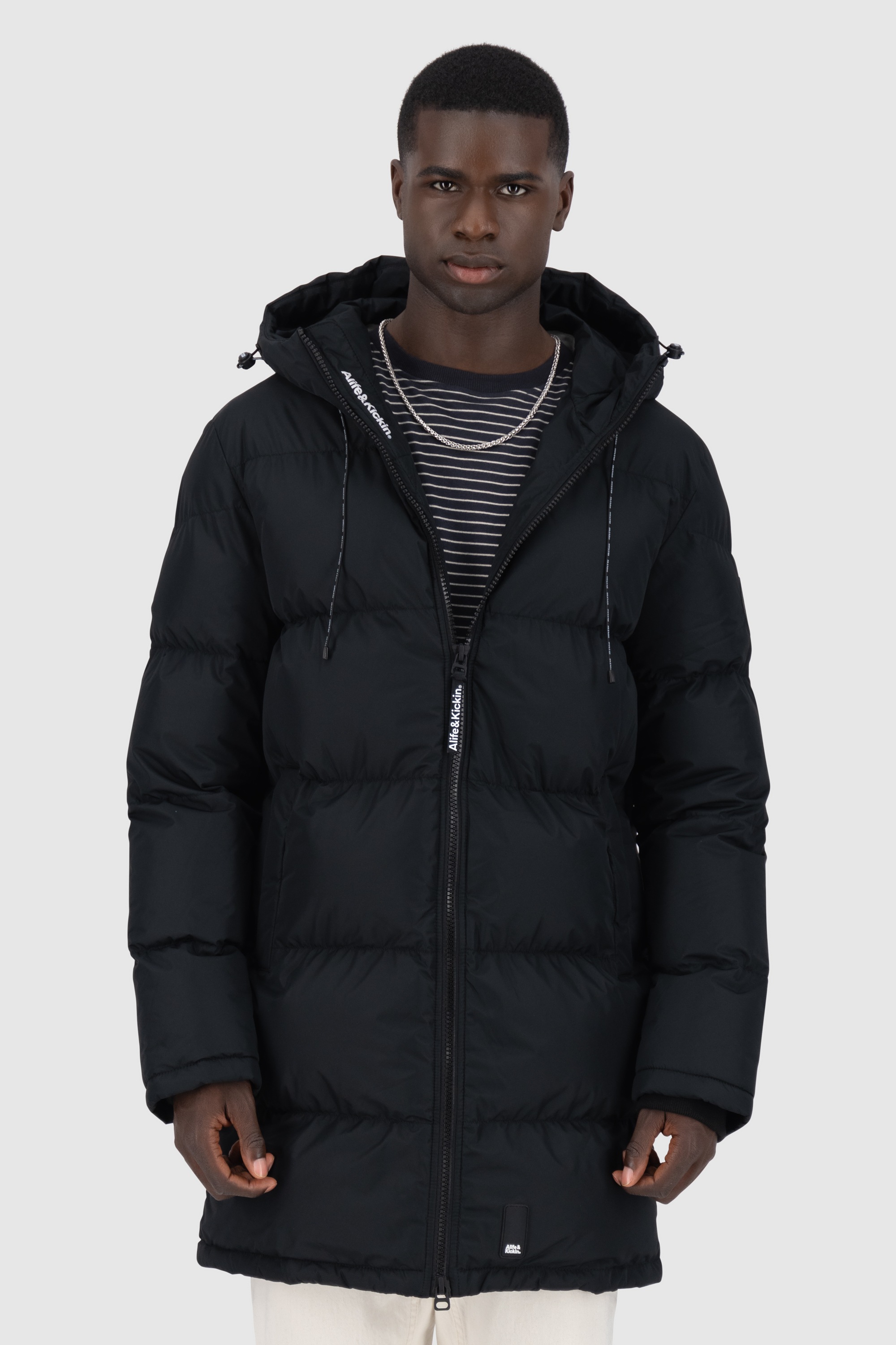 Alife & Kickin Winterjacke "Herren TimonAK A", Lange Jacke mit gefütterter günstig online kaufen