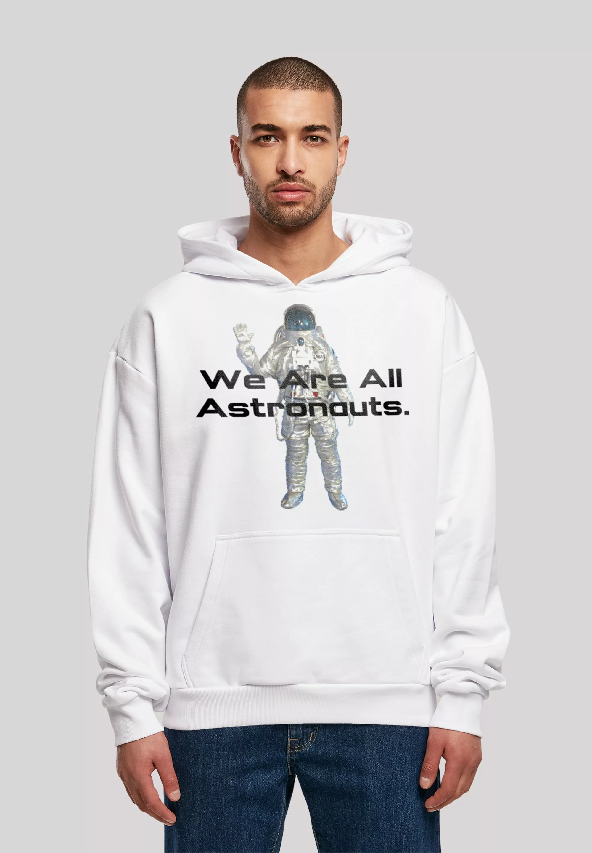 F4NT4STIC Kapuzenpullover "PHIBER SpaceOne We are all astronauts", Print günstig online kaufen