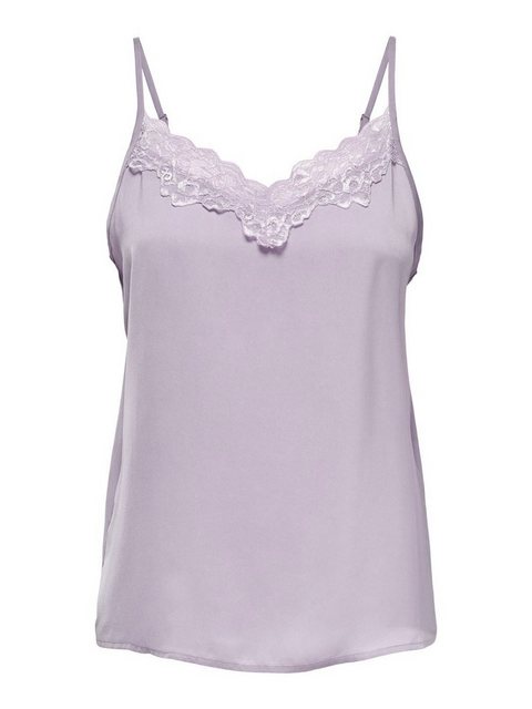 Jdy Appa Lace Ärmelloses T-shirt 34 Pastel Lilac / Detail Dtm Lace günstig online kaufen