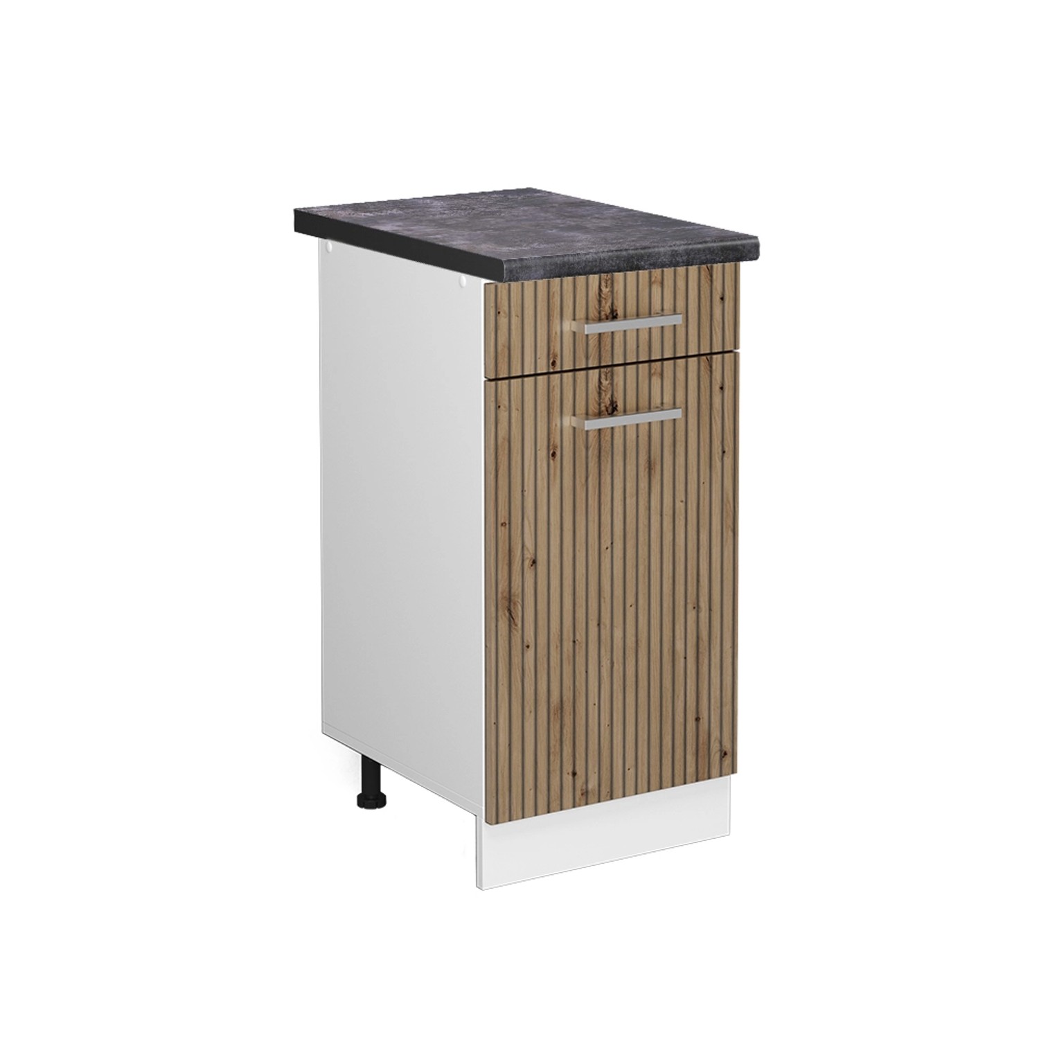 Vicco Unterschrank R-Line, Artisan-Eiche/Weiß, 40 cm, günstig online kaufen