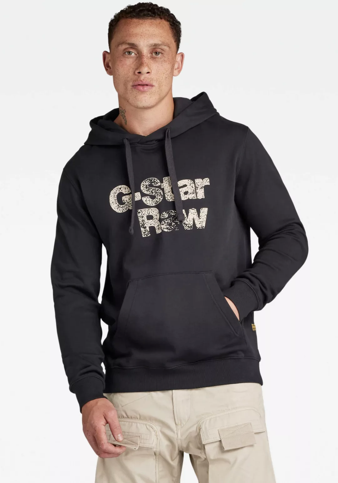 G-STAR Kapuzensweatshirt Painted GR HDD günstig online kaufen