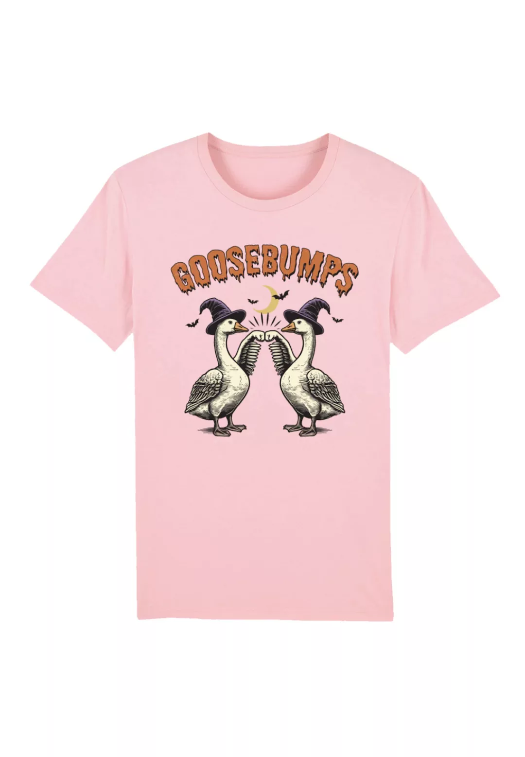 F4NT4STIC T-Shirt "Retro Halloween Goosebumps", Premium Qualität, Halloween günstig online kaufen