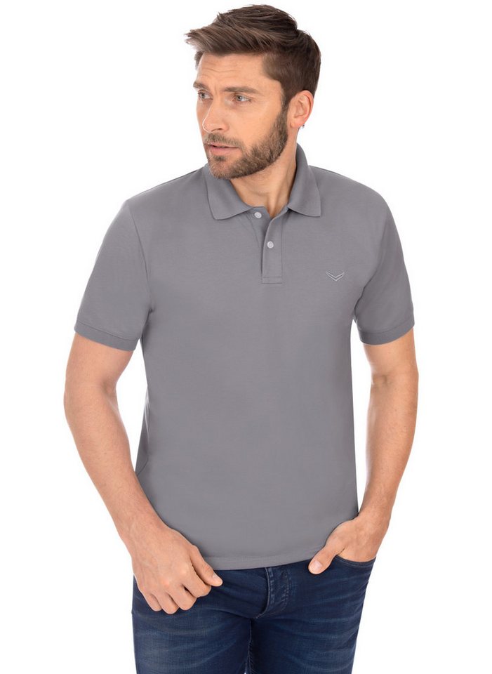 Trigema Poloshirt TRIGEMA Poloshirt DELUXE Piqué (1-tlg) günstig online kaufen