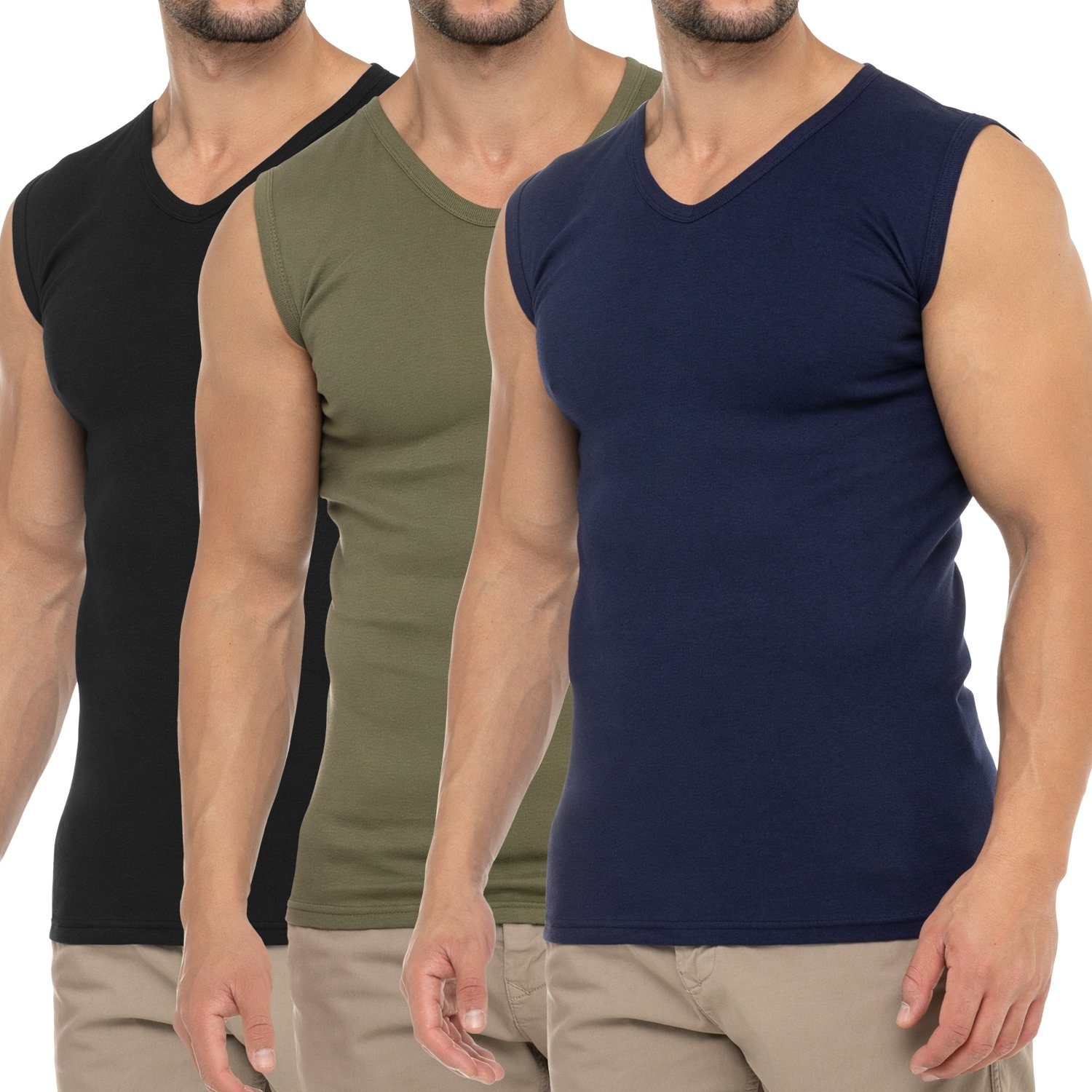 celodoro Unterhemd Herren Business Muskelshirt V-Neck, günstig online kaufen