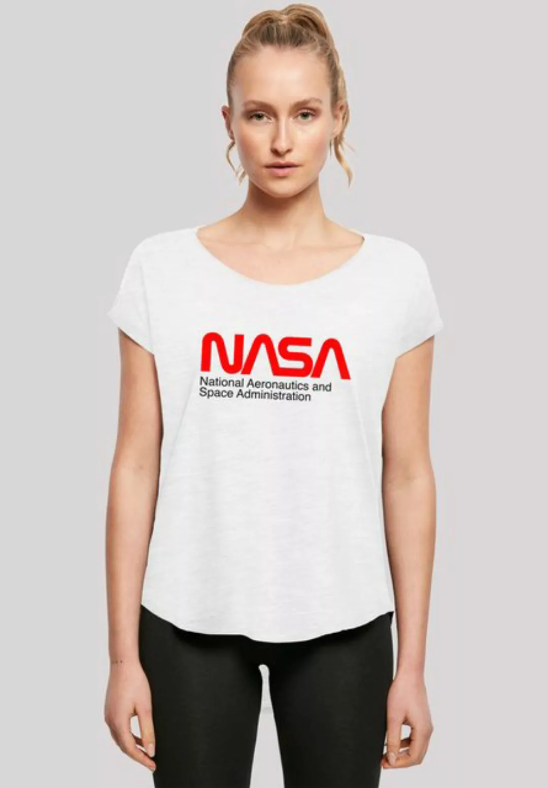 F4NT4STIC T-Shirt Long Cut T-Shirt 'NASA Aeronautics And Space' Damen,Premi günstig online kaufen