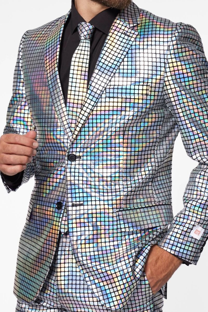 Opposuits Anzug Discoballer There's a Mirror on the Dancefloor: Anzug zum K günstig online kaufen