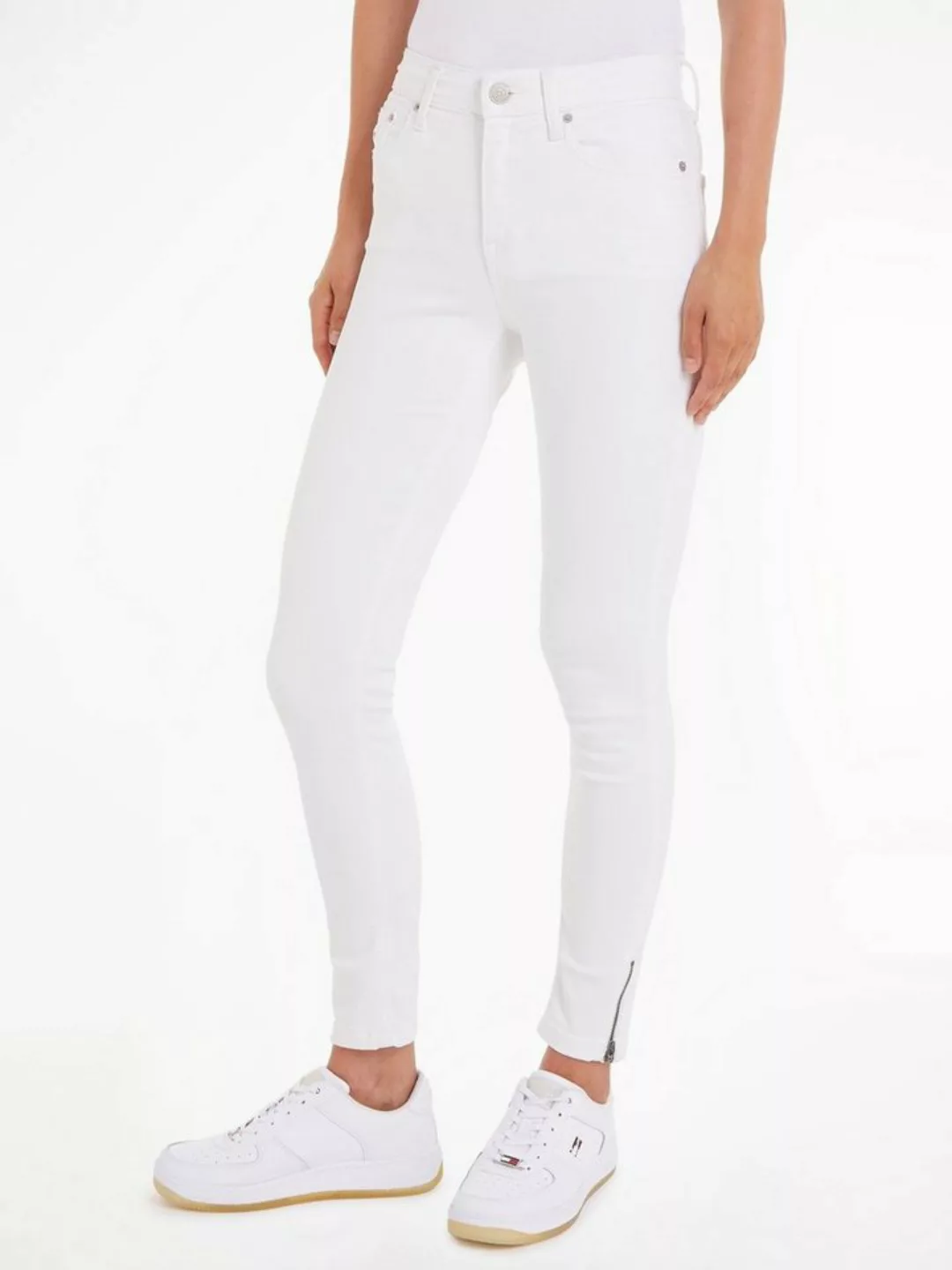 Tommy Jeans Skinny-fit-Jeans NORA MD SKN ANK ZIP BG4293 mit Reißverschlüsse günstig online kaufen